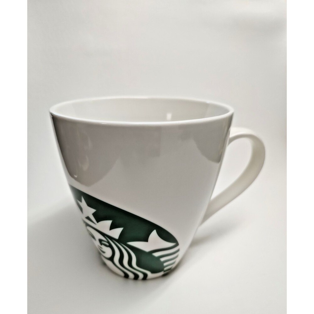 Starbucks Huge Coffee Mug Cup 45 oz White 6" tall